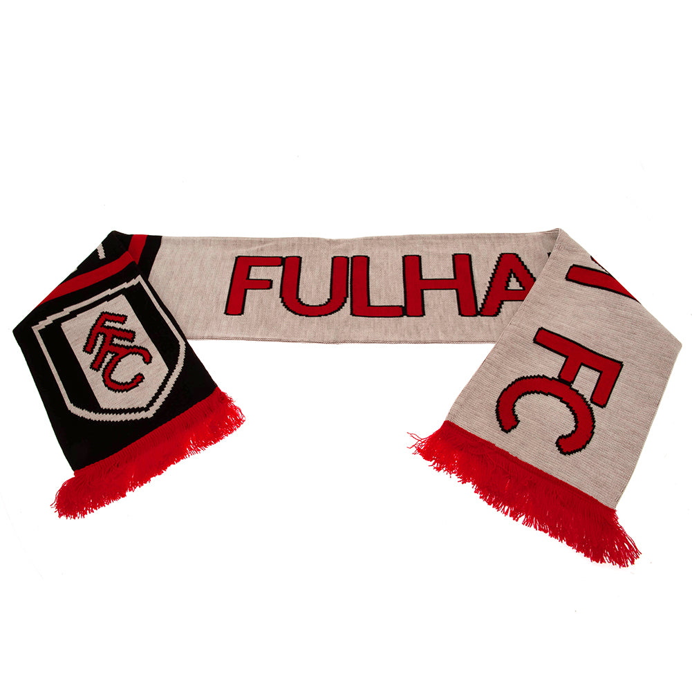 Fulham FC Nero Scarf: 3 - Scarves By Fulham