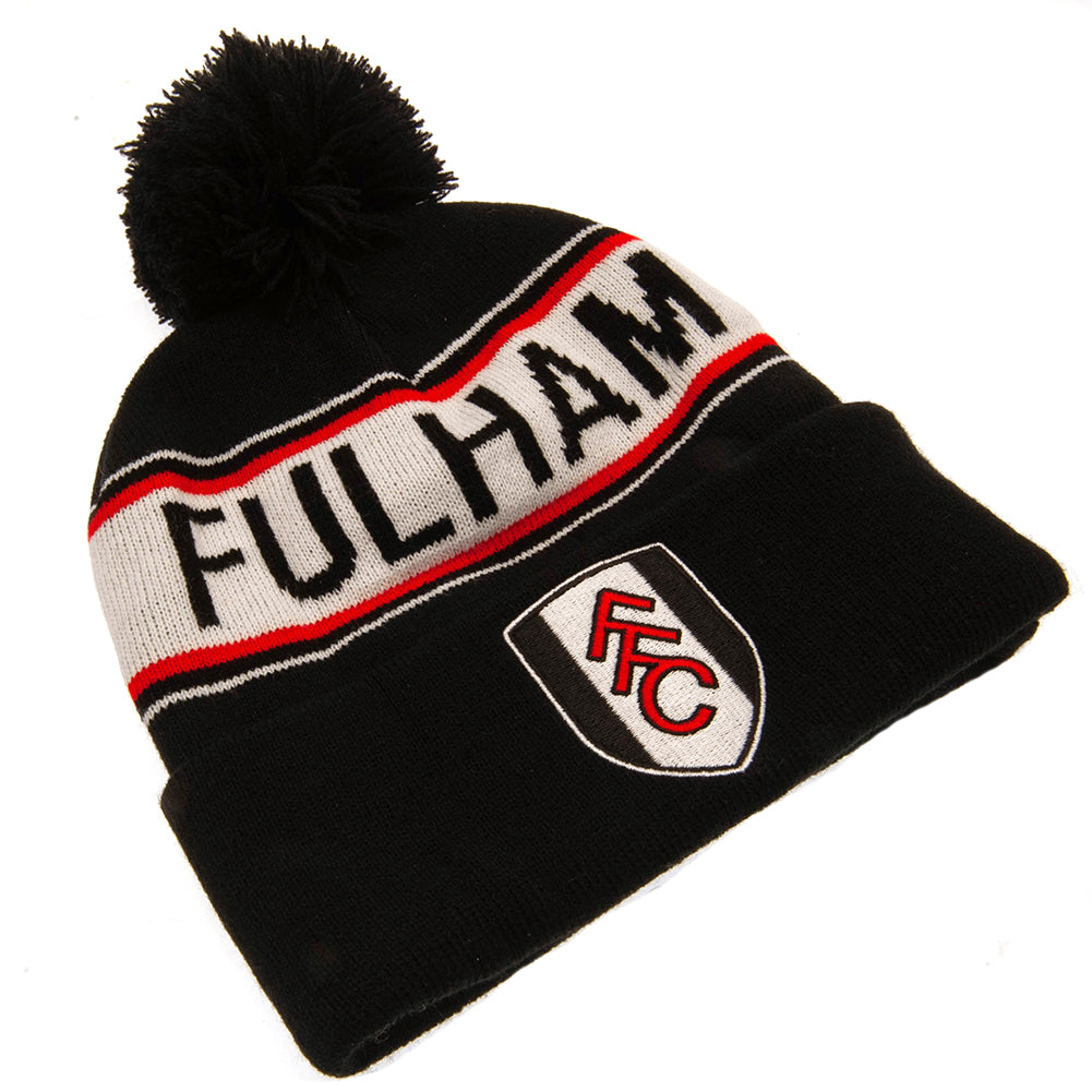 Fulham FC Text Ski Hat: 2 - Caps & Hats By Fulham