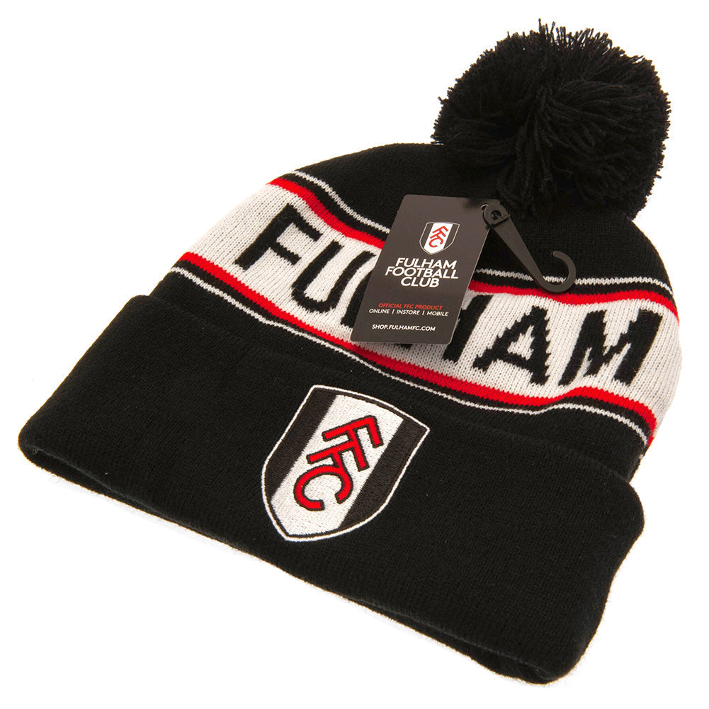 Fulham FC Text Ski Hat: 3 - Caps & Hats By Fulham