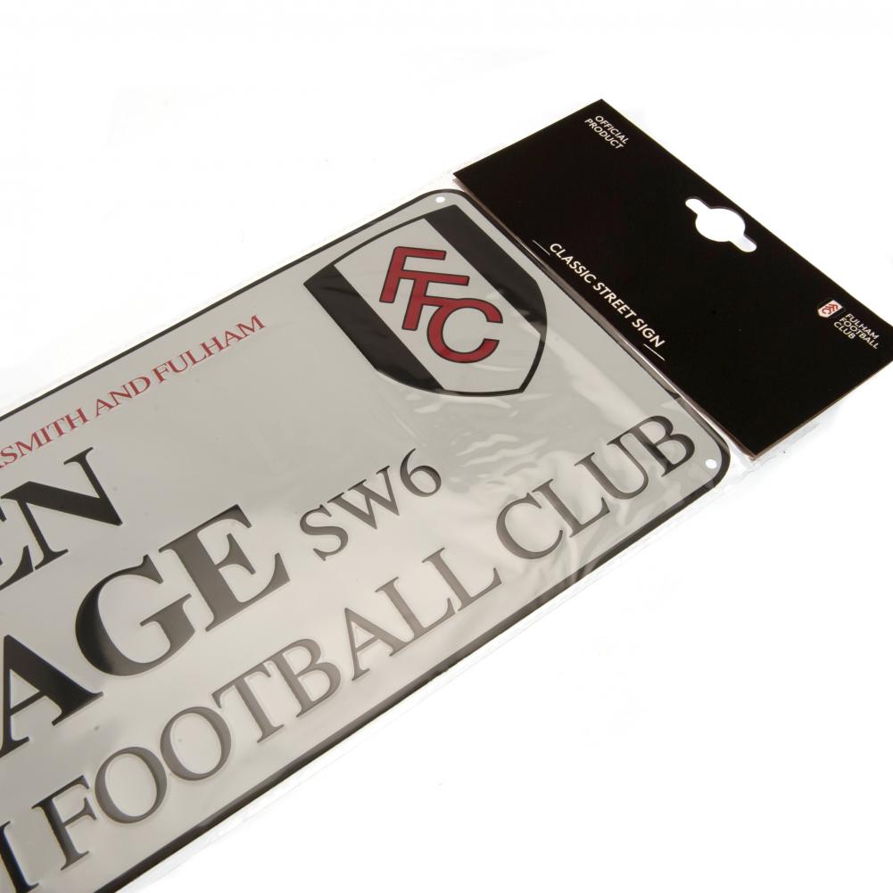 Fulham FC White Street Sign: 4 - Signs & Plaques By Fulham