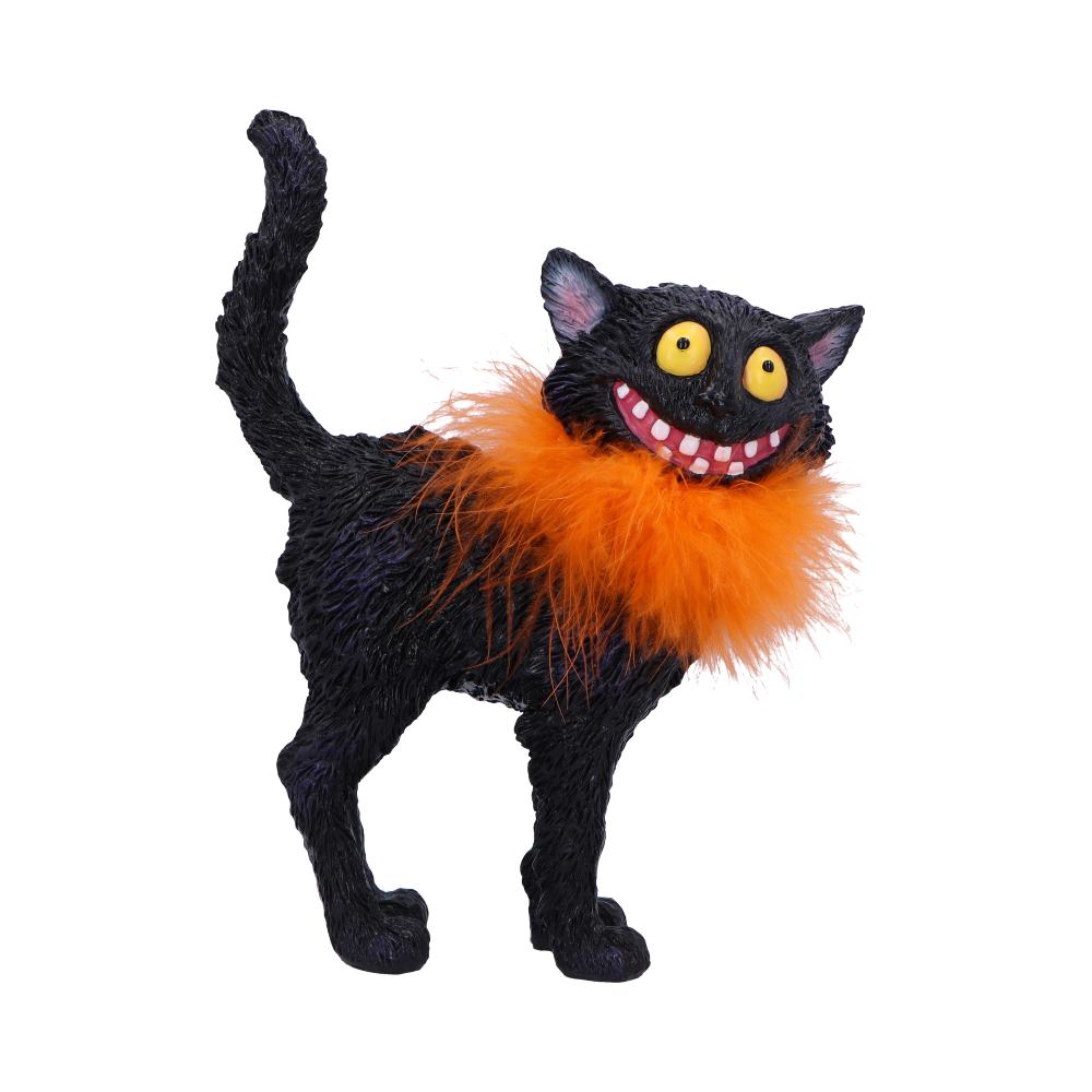 Furdinand Black Cat Feather Boa 23cm: 2 - Figures & Collectables By Gift Moments