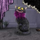 Furgus Black Cat Feather Boa Figurine 19.5cm: 1 - Figures & Collectables By Gift Moments