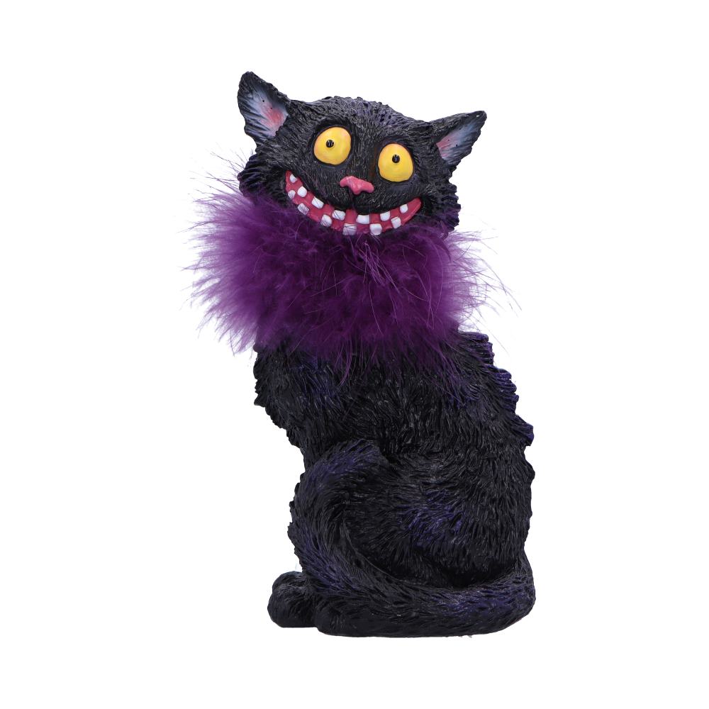 Furgus Black Cat Feather Boa Figurine 19.5cm: 2 - Figures & Collectables By Gift Moments