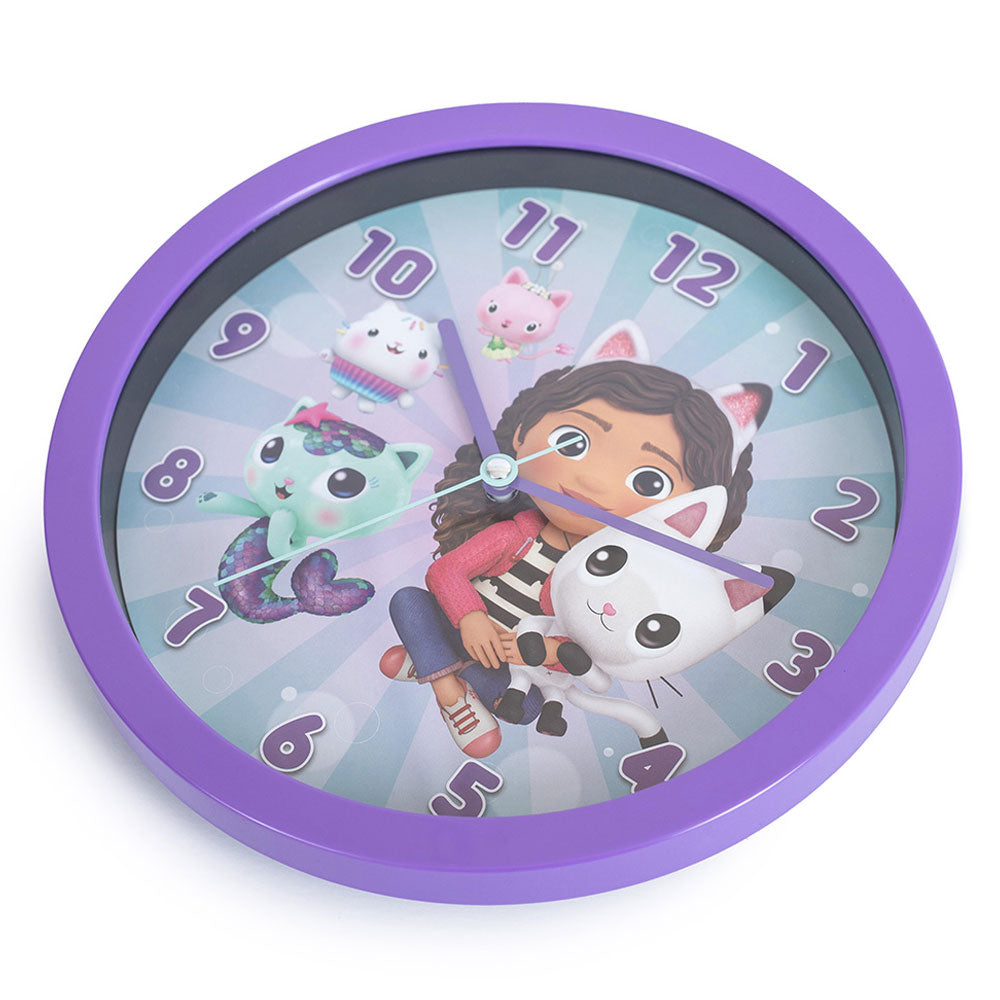 Gabby’s Dollhouse Wall Clock: 2 - Clocks By Gabby’s Dollhouse