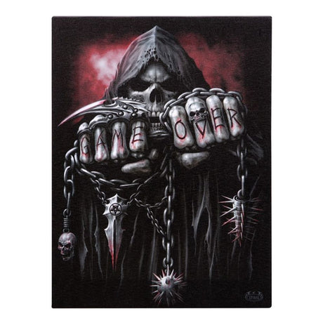 Game Over Canvas Plaque by Spiral Direct: 2 - Wall Art By Gift Moments