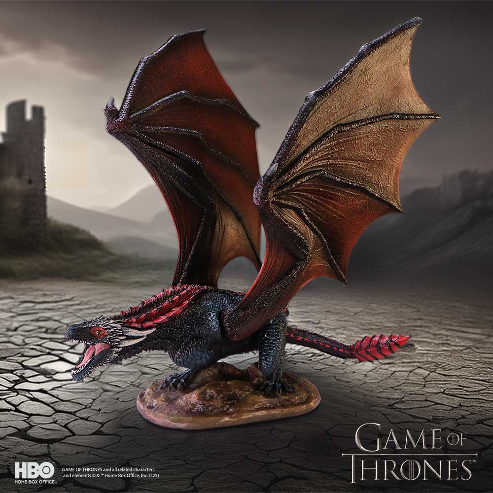 Game of Thrones Drogon Large Dragon Figurine: 1 - Figurines Medium (15-29cm) By Game of Thrones