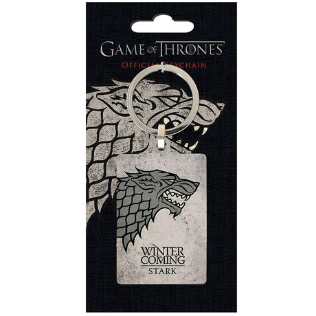 Game Of Thrones Metal Keyring Stark: 3 - Keyrings By Game Of Thrones