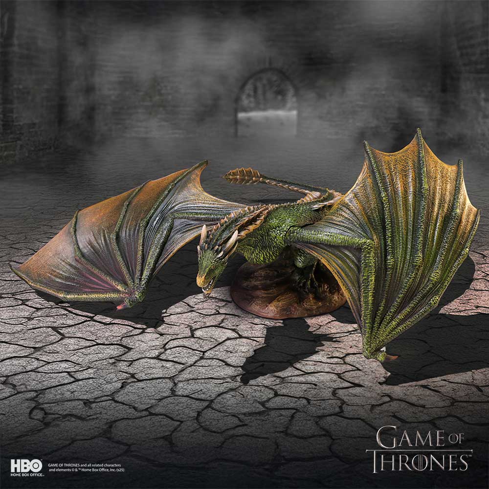 Game of Thrones Rhaegal Large Dragon Figurine: 1 - Figurines Medium (15-29cm) By Game of Thrones