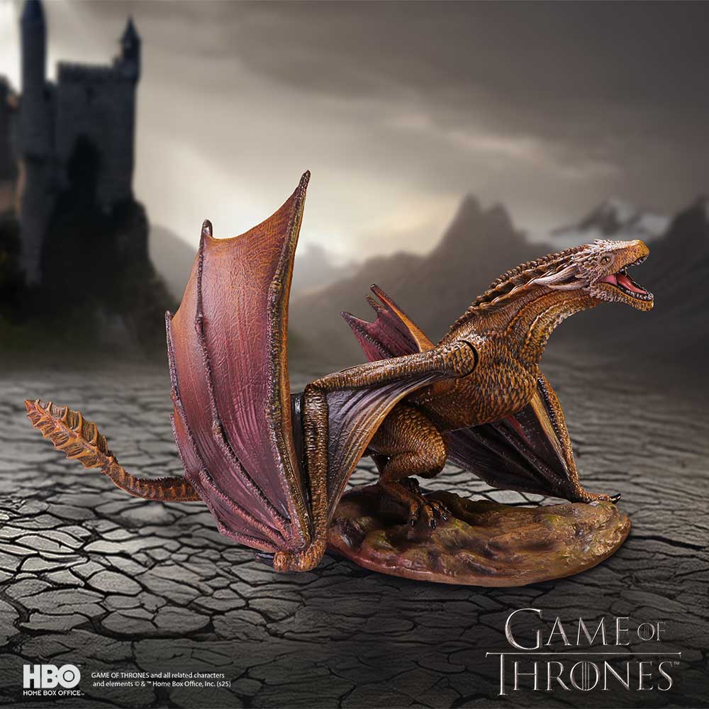 Game of Thrones Viserion Large Dragon Figurine: 1 - Figurines Medium (15-29cm) By Game of Thrones