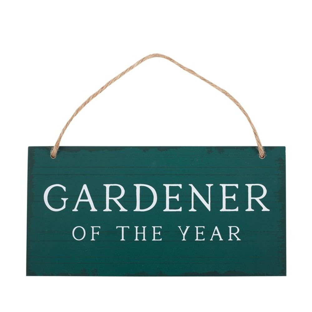 Gardener of the Year Hanging Sign: 2 - Signs & Plaques By Gift Moments