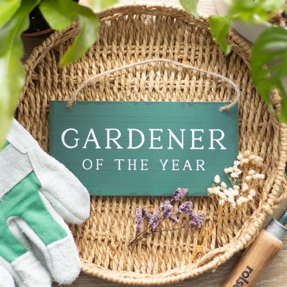 Gardener of the Year Hanging Sign: 1 - Signs & Plaques By Gift Moments