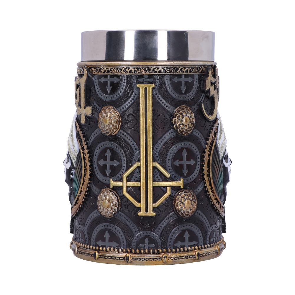 Ghost Papa Emeritus III Gold Tankard: 5 - Tankards By Ghost