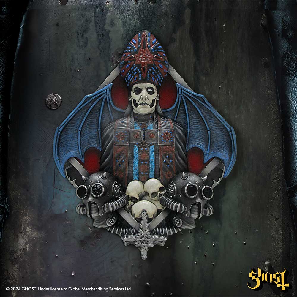 Ghost Papa Emeritus IV Gothic Wall Plaque: 1 - Signs & Plaques By Ghost