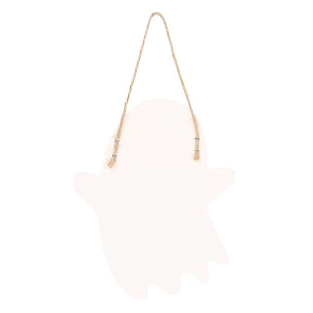 Hanging Ghost Sign with ’Boo’ Text: 4 - Signs & Plaques By Gift Moments