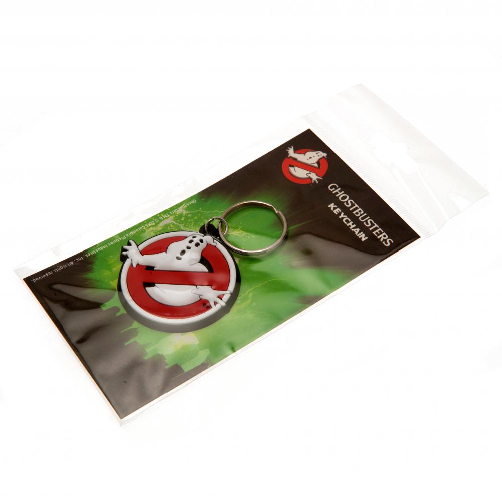 Ghostbusters Logo PVC Keyring: 3 Keyrings By Ghostbusters