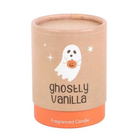 Ghostly Vanilla Candle: 3 - Candles By Gift Moments