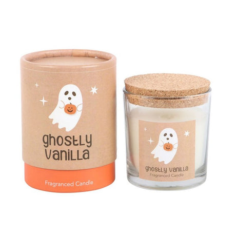 Ghostly Vanilla Candle: 1 - Candles By Gift Moments