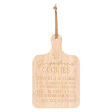 Gingerbread Cookies Bamboo Serving Board: 2 - Chopping Boards By Gift Moments