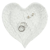 Glitter Heart Shaped Angel Wing Trinket Dish: 2 - By Gift Moments