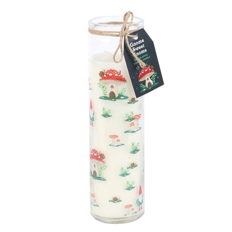 Gnome Sweet Gnome Spiced Apple Tube Candle: 1 - Candles By Gift Moments