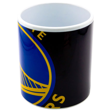 Golden State Warriors Cropped Logo Mug: 2 - Mugs By American Sports