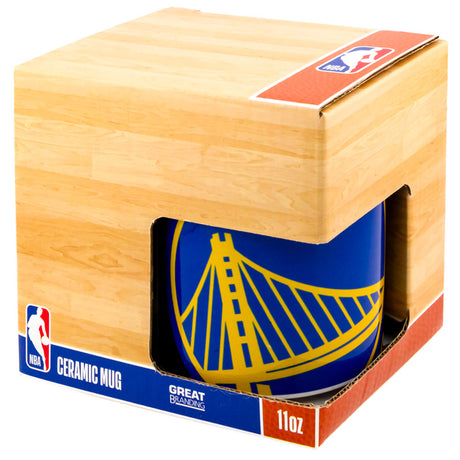 Golden State Warriors Cropped Logo Mug: 4 - Mugs By American Sports