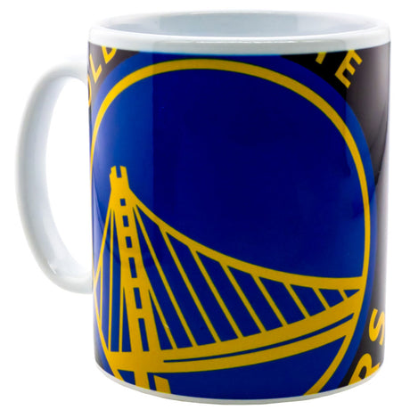 Golden State Warriors Cropped Logo Mug: 1 - Mugs By American Sports