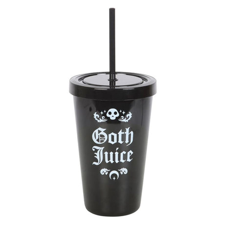 Goth Juice Plastic Tumbler with Straw: 2 - By Gift Moments