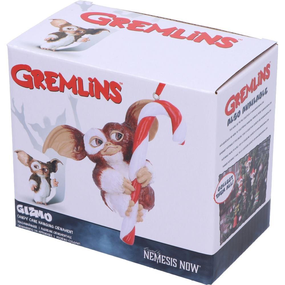 Gremlins Gizmo Candy Cane Hanging Ornament: 6 - Decorations By Gremlins