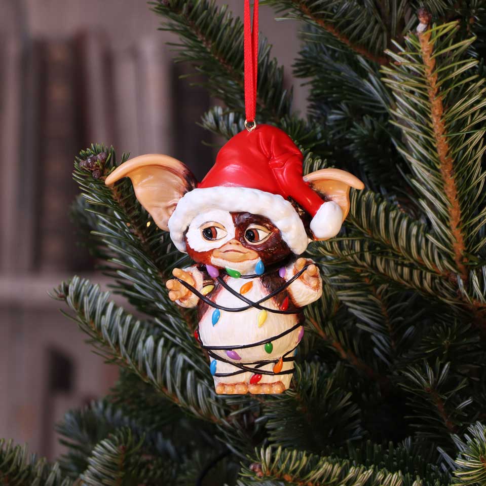 Gremlins Gizmo in Fairy Lights Hanging Ornament: 1 - Decorations By Gremlins