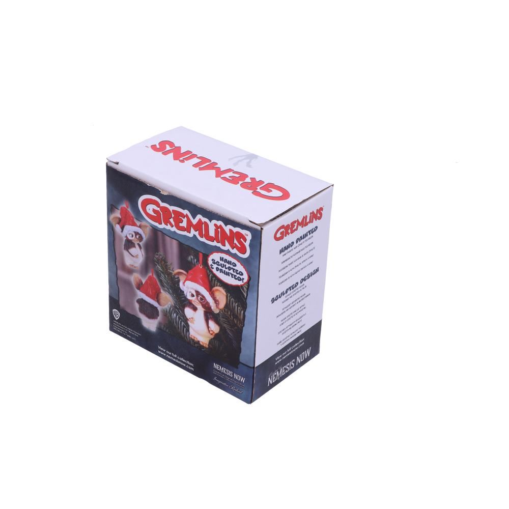 Gremlins Gizmo in Santa Hat Hanging Ornament: 8 - Decorations By Gremlins