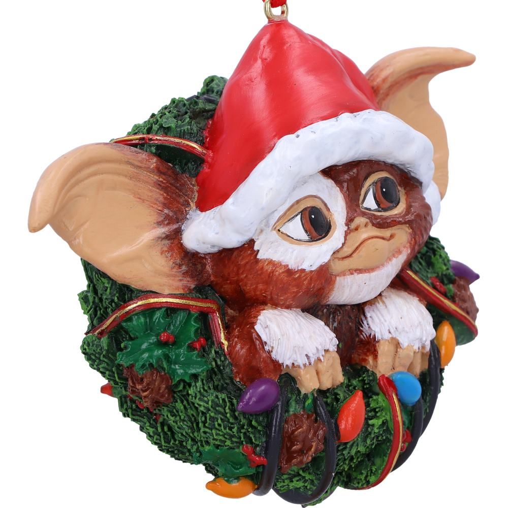 Gremlins Gizmo in Wreath Hanging Ornament: 7 - Decorations By Gremlins