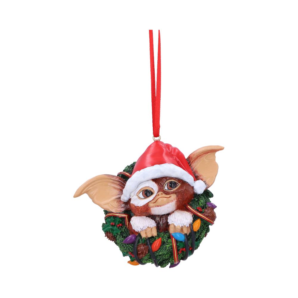 Gremlins Gizmo in Wreath Hanging Ornament: 2 - Decorations By Gremlins