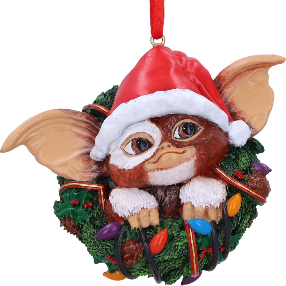 Gremlins Gizmo in Wreath Hanging Ornament: 6 - Decorations By Gremlins