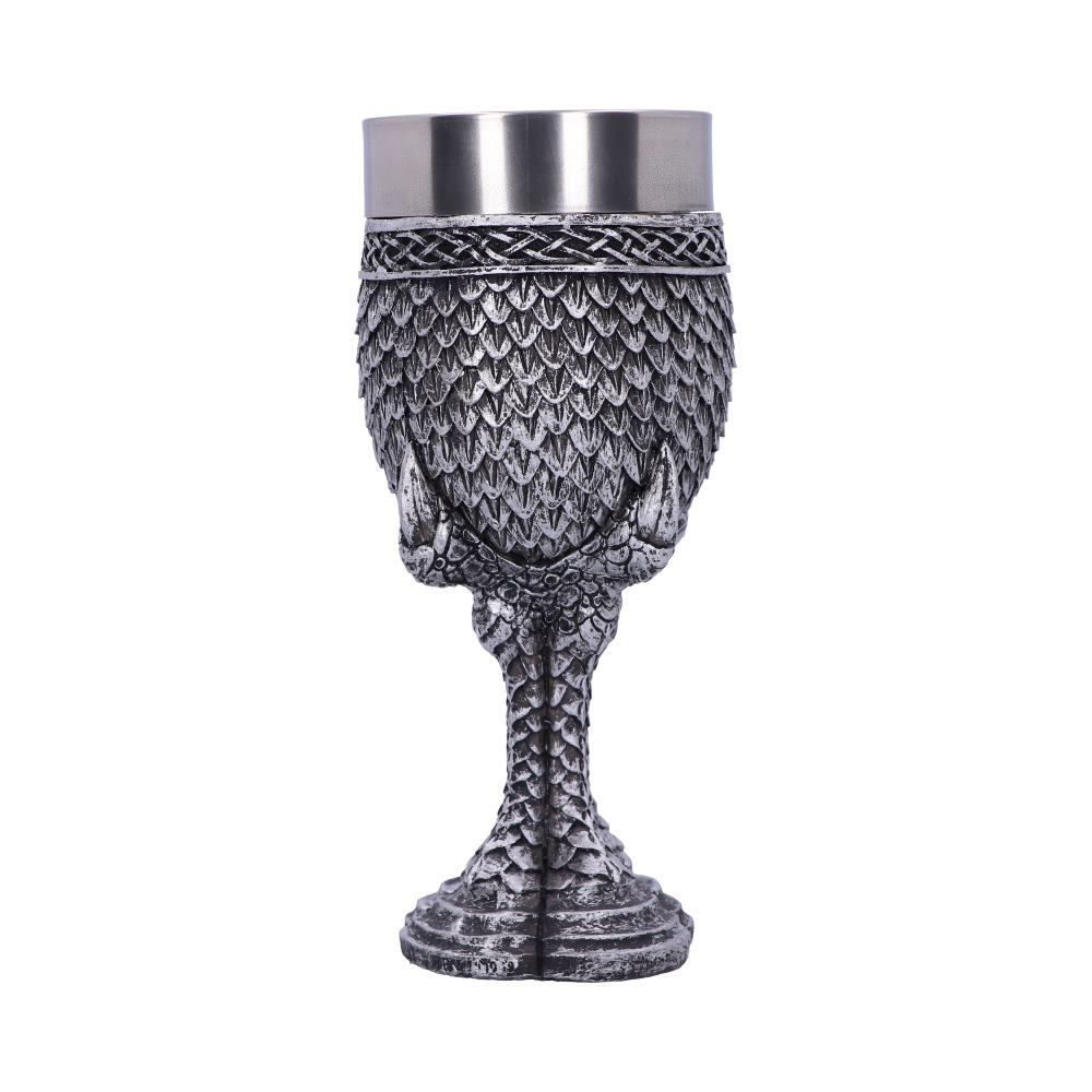 Grey Scale Dragon Claw Goblet: 4 - Goblets & Chalices By Gift Moments