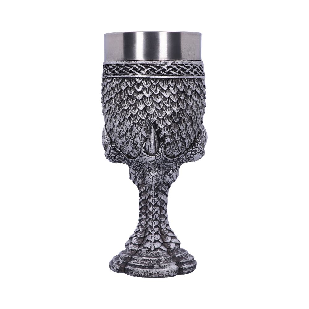 Grey Scale Dragon Claw Goblet: 3 - Goblets & Chalices By Gift Moments