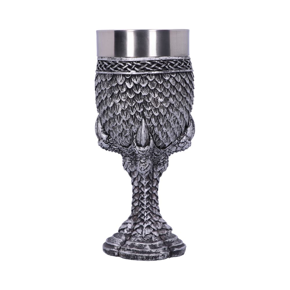 Grey Scale Dragon Claw Goblet: 5 - Goblets & Chalices By Gift Moments
