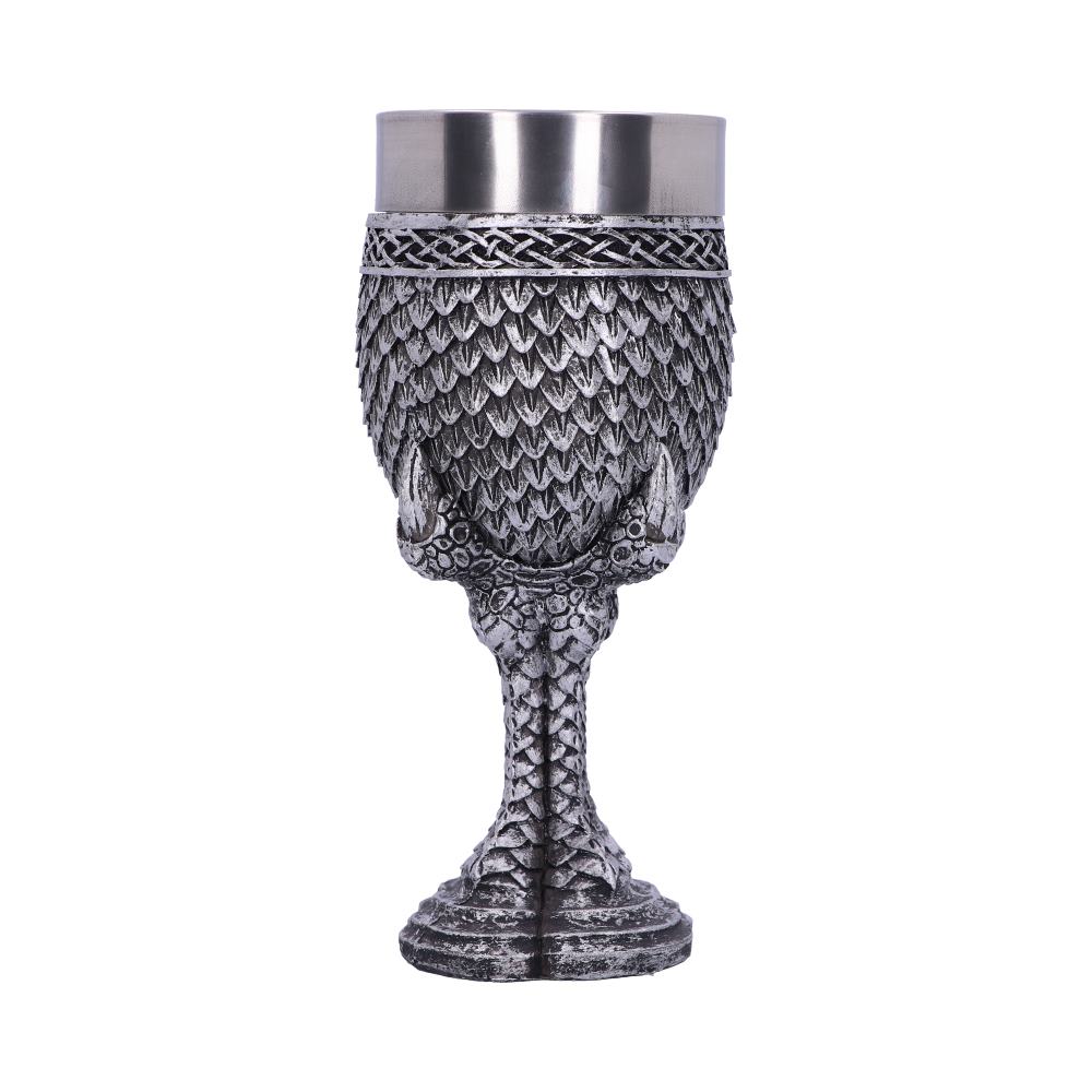 Grey Scale Dragon Claw Goblet: 2 - Goblets & Chalices By Gift Moments