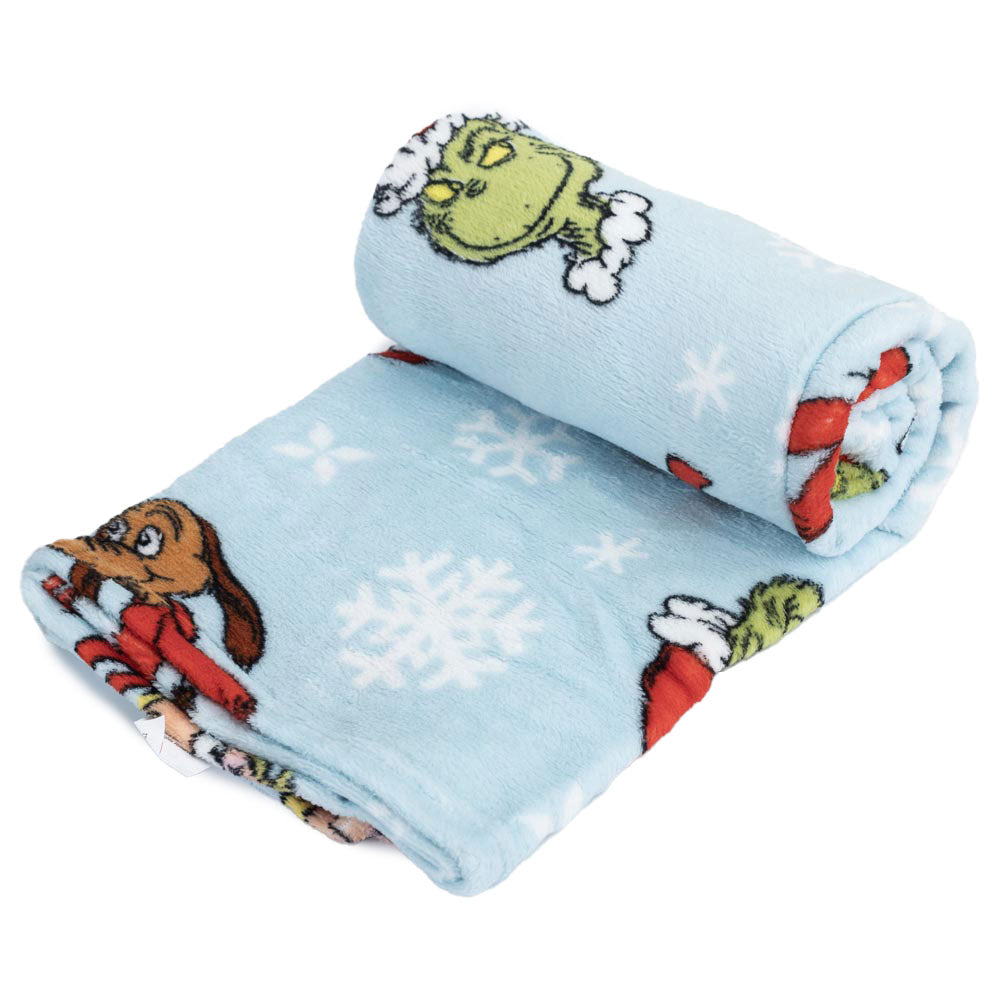 The Grinch Fleece Blanket: 3 - Blankets By The Grinch