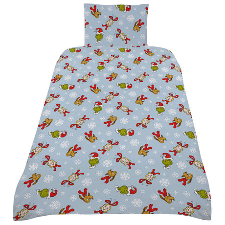 The Grinch Single Duvet Set: 2 - Bedroom By The Grinch