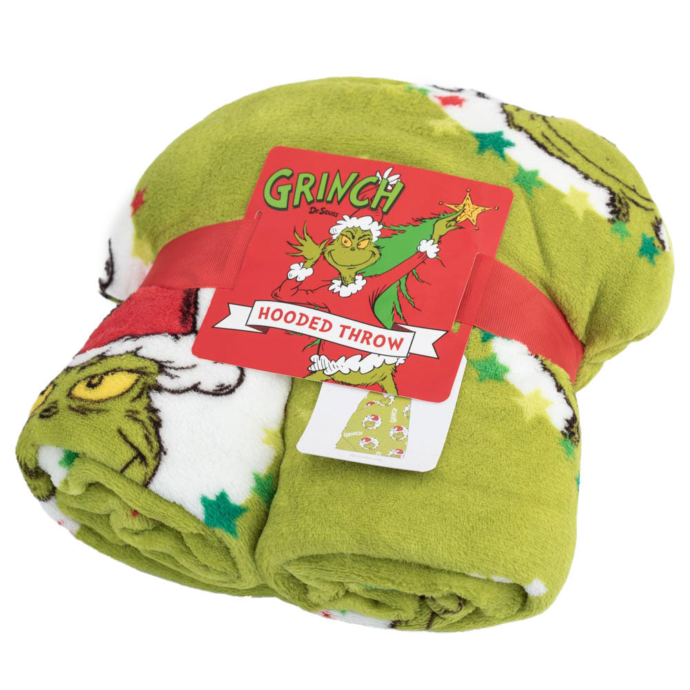 The Grinch Youths Hooded Blanket: 4 - Blankets By The Grinch