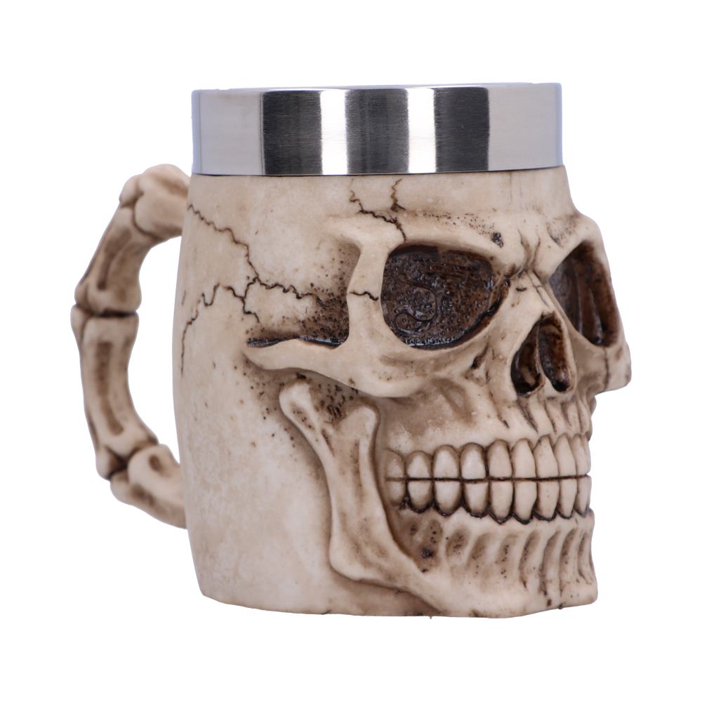 Grinning Skull Gothic Tankard 16cm: 5 - Tankards By Gift Moments
