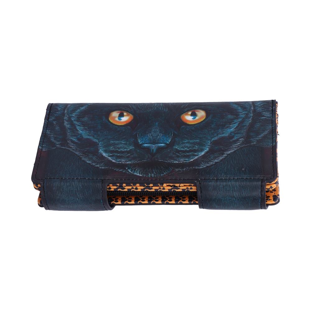 Guardian Cat Embossed Purse 18.5cm: 3 - Purses By Lisa Parker