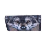 Guardian Wolf Embossed Purse 18.5cm: 5 - Purses By Lisa Parker