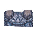 Guardian Wolf Embossed Purse 18.5cm: 4 - Purses By Lisa Parker