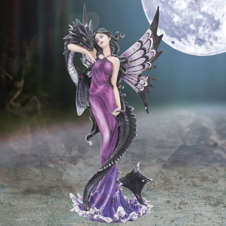 Guardians Embrace Figurine Dark Fairy Dragon Ornament: 1 - Figures & Collectables By Gift Moments
