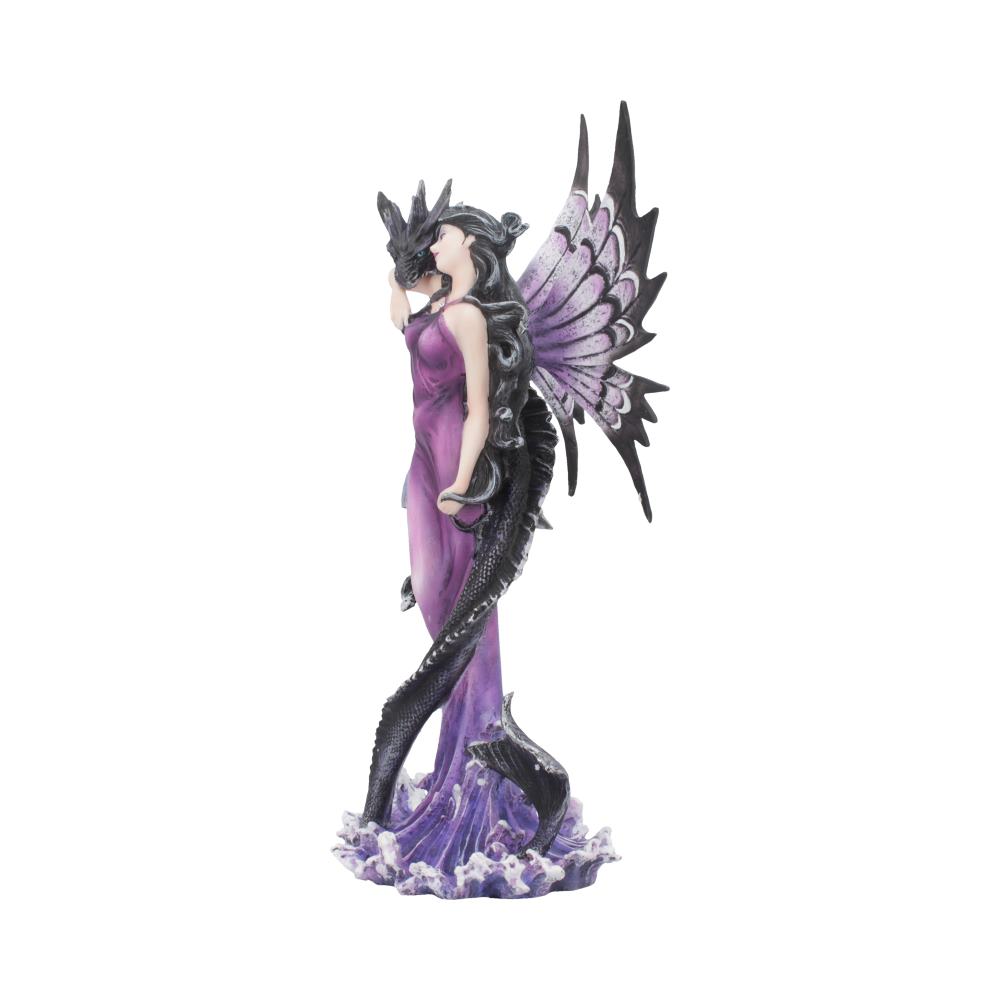 Guardians Embrace Figurine Dark Fairy Dragon Ornament: 3 - Figures & Collectables By Gift Moments