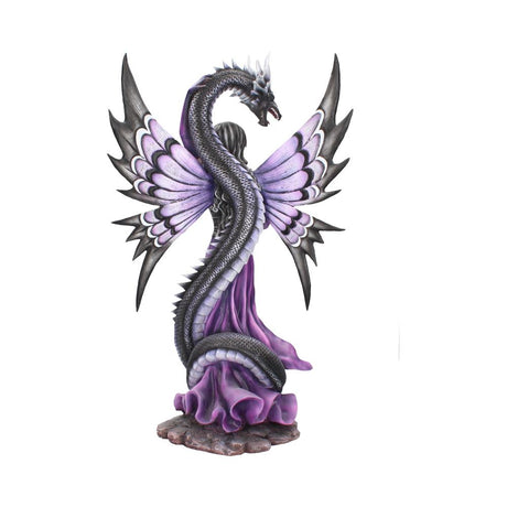 Guardians Embrace Large Dark Fairy Dragon Ornament: 5 Figurines Extra Large (Over 50cm) By Gift Moments