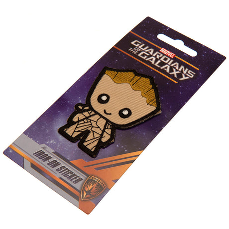 Guardians Of The Galaxy Iron-On Patch Groot: 1 - Badges By Guardians Of The Galaxy