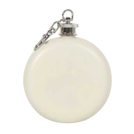 Happy Camper Hip Flask with Keyring: 2 - Hip Flasks By Gift Moments